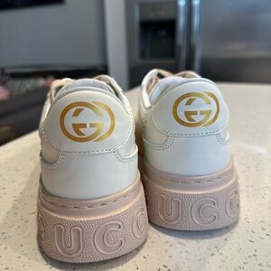 Gucci embossed sneakers